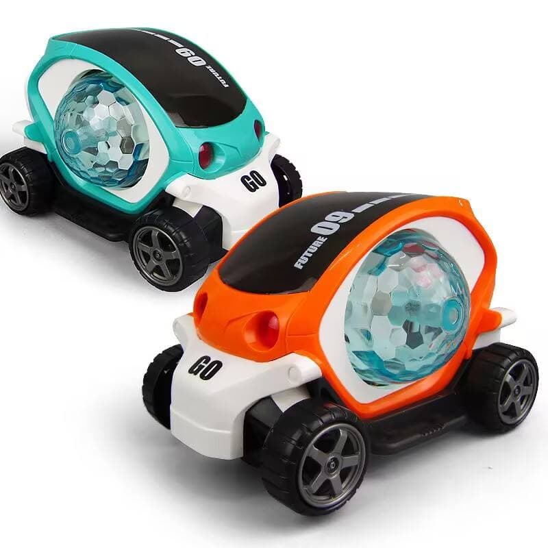 3D 09 Electric Cars Toys With Lights Musical Car Toy For Kids-Multicolor