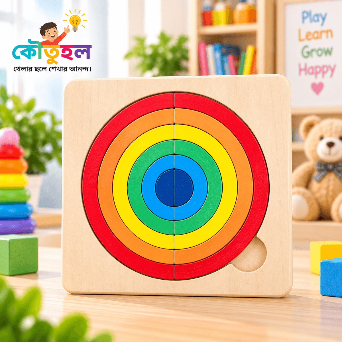 Geometric Shape Puzzle - Circle